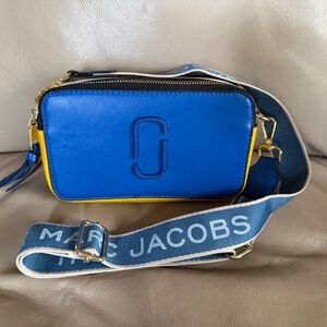 Marc Jacobs Snapshot Camera Bag – Colorblock Blue/White/Yellow